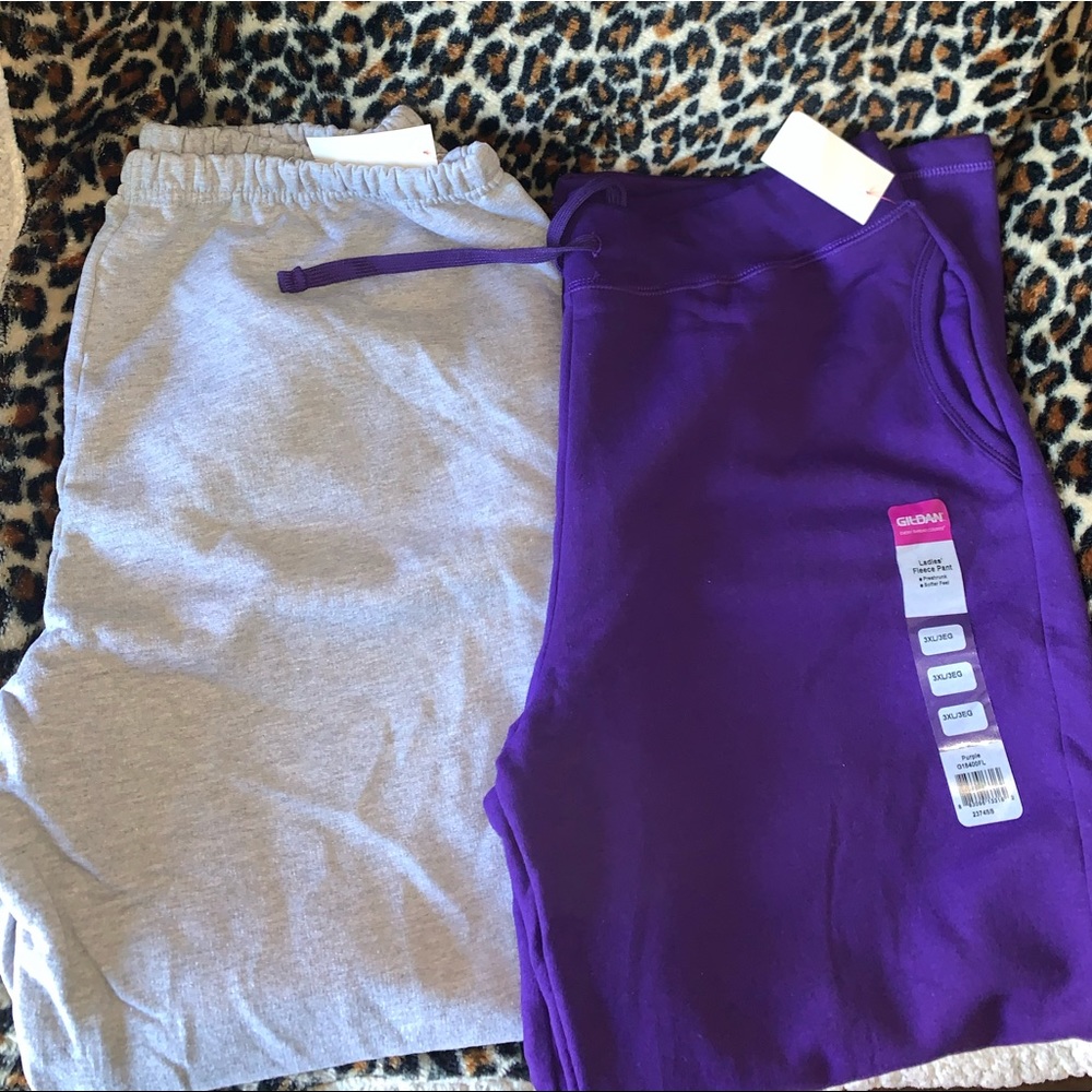 Two 3XL sweat pants